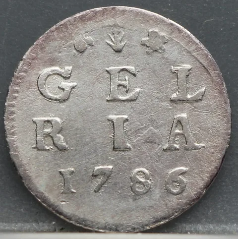2 Stuiver 1786 – Dubbele Wapenstuiver Gelderland