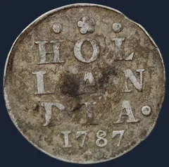 2 Stuiver 1787 Holland — Dubbele Wapenstuiver 1787