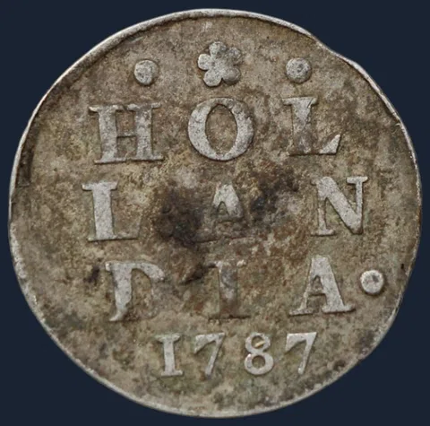 2 Stuiver 1787 Holland — Dubbele Wapenstuiver 1787