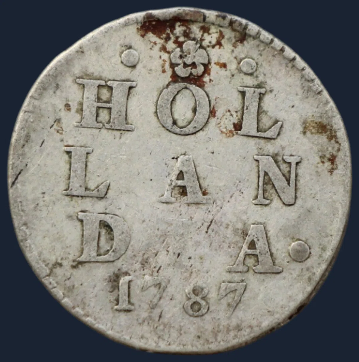 2 Stuiver 1787 Holland — Dubbele Wapenstuiver Holland