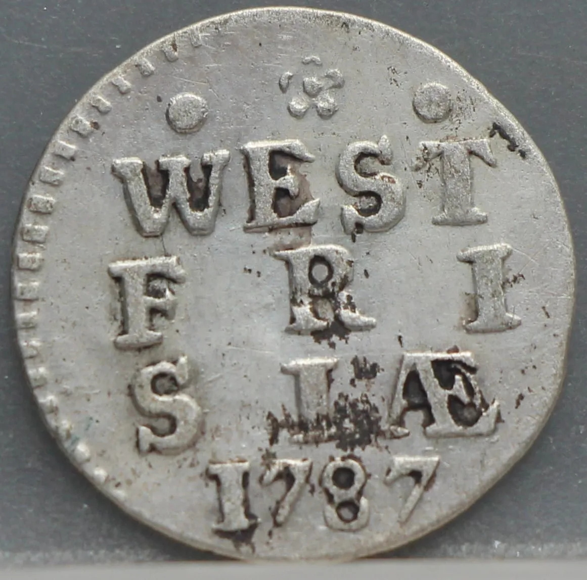 2 Stuiver 1787 West-Friesland voorzijde