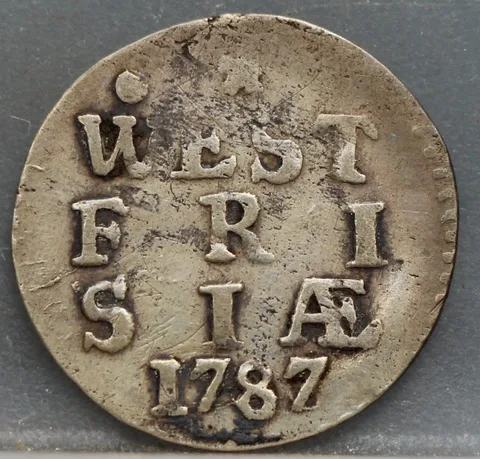 2 Stuiver 1787 West-Friesland
