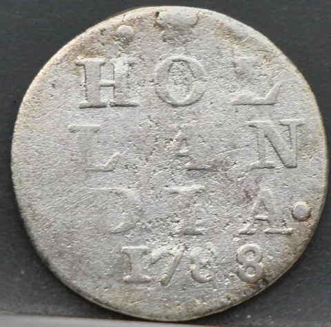 2 Stuiver 1788 Holland — Dubbele Wapenstuiver