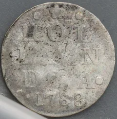 2 Stuiver 1788 Holland — Dubbele Wapenstuiver voorzijde