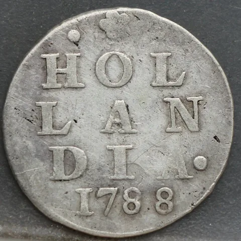 2 Stuiver 1788 Holland — Dubbele Wapenstuiver