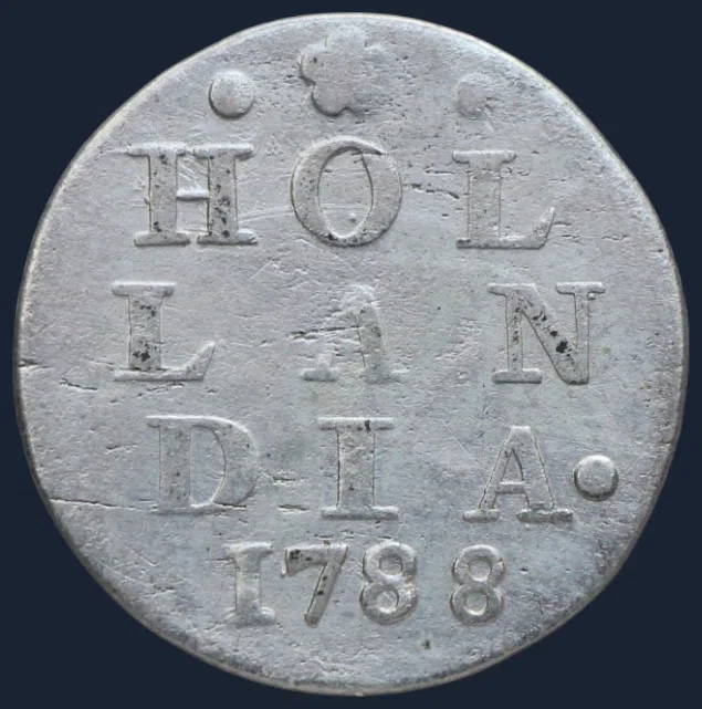 2 Stuiver 1788 Holland — Dubbele Wapenstuiver 1788