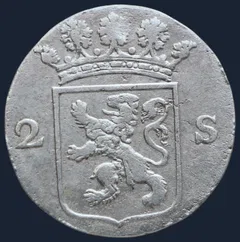2 Stuiver 1788 Holland — Dubbele Wapenstuiver 1788