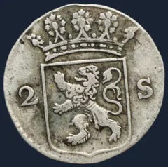 2 Stuiver 1788 Holland