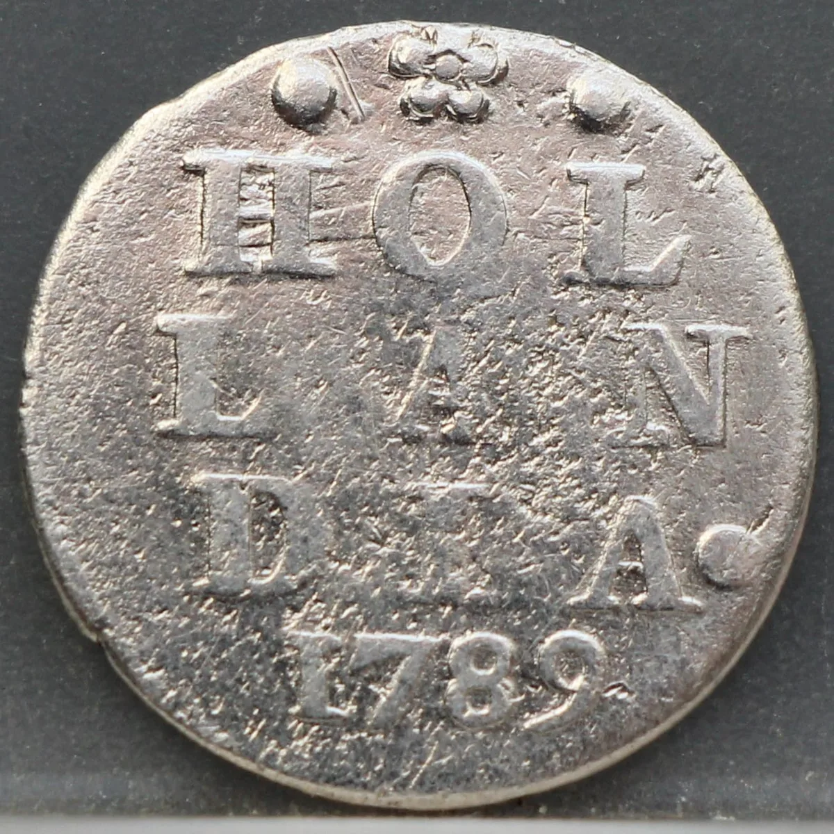 2 Stuiver 1789 — Dubbele Wapenstuiver Holland voorzijde