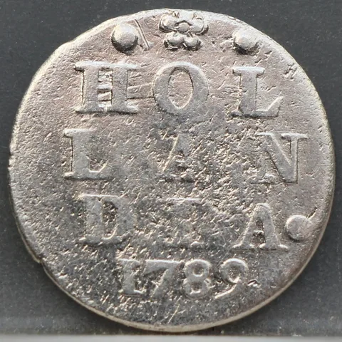 2 Stuiver 1789 — Dubbele Wapenstuiver Holland