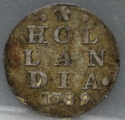 2 Stuiver 1789 Holland — Dubbele Wapenstuiver