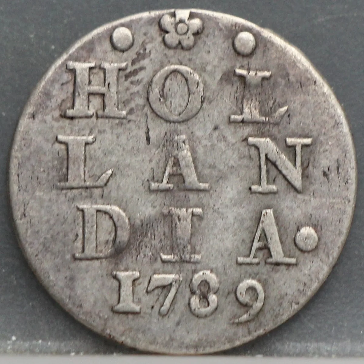 2 Stuiver 1789 Holland — Dubbele Wapenstuiver voorzijde
