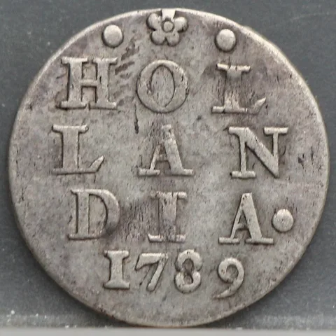 2 Stuiver 1789 Holland — Dubbele Wapenstuiver