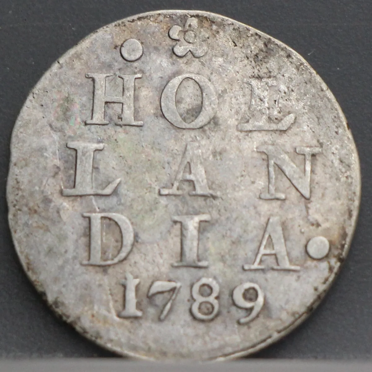 2 Stuiver 1789 Holland — Dubbele Wapenstuiver voorzijde