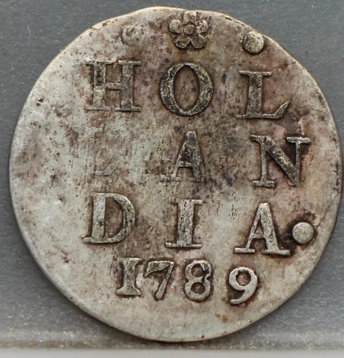2 Stuiver 1789 Holland — Dubbele Wapenstuiver voorzijde