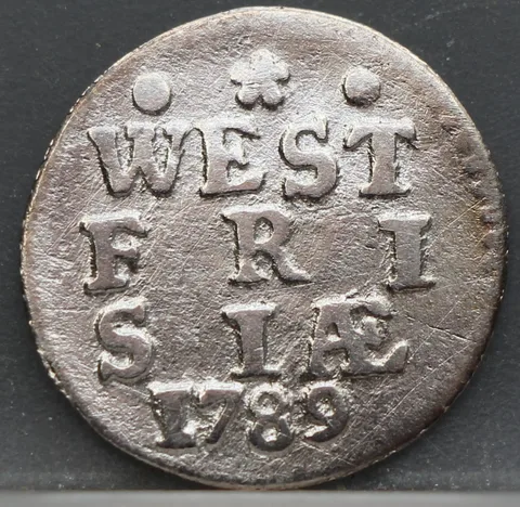 2 Stuiver 1789 — West-Friesland Zilver