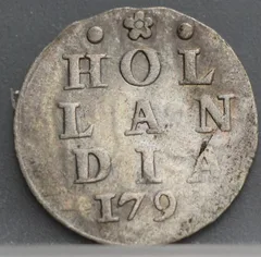 2 Stuiver 179* — Dubbele Wapenstuiver Holland voorzijde