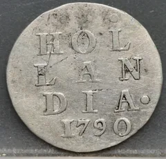 2 Stuiver 1790 Holland voorzijde