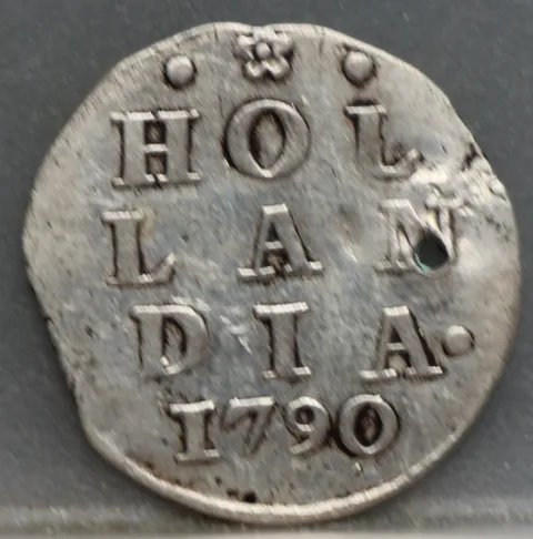 2 Stuiver 1790 Holland — Dubbele Wapenstuiver