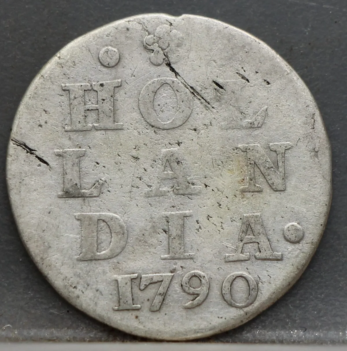 2 Stuiver 1790 Holland — Dubbele Wapenstuiver voorzijde