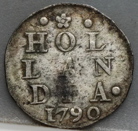 2 Stuiver 1790 Holland — Dubbele Wapenstuiver