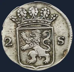2 Stuiver 1790 Holland — Dubbele Wapenstuiver 1790 Holland