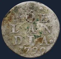 2 Stuiver 1790 Holland — Dubbele Wapenstuiver 1790 Holland