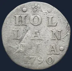 2 Stuiver 1790 Holland — Dubbele Wapenstuiver 1790 Holland
