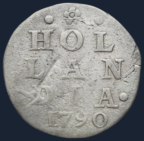 2 Stuiver 1790 Holland — Dubbele Wapenstuiver 1790 Holland