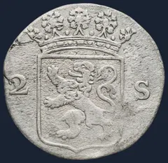 2 Stuiver 1790 Holland — Dubbele Wapenstuiver 1790 Holland