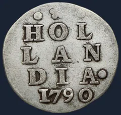 2 Stuiver 1790 Holland — Dubbele Wapenstuiver 1790 Holland