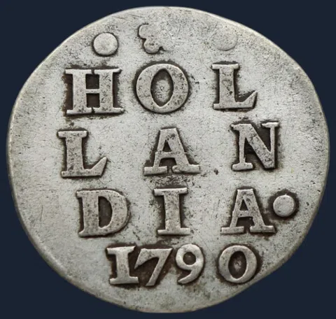 2 Stuiver 1790 Holland — Dubbele Wapenstuiver 1790 Holland