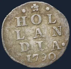 2 Stuiver 1790 Holland — Dubbele Wapenstuiver 1790 Holland
