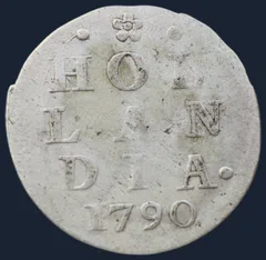2 Stuiver 1790 Holland — Dubbele Wapenstuiver 1790
