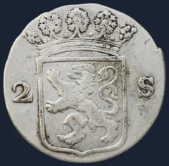 2 Stuiver 1790 Holland — Dubbele Wapenstuiver 1790