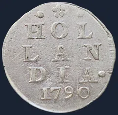 2 Stuiver 1790 Holland — Dubbele Wapenstuiver 1790