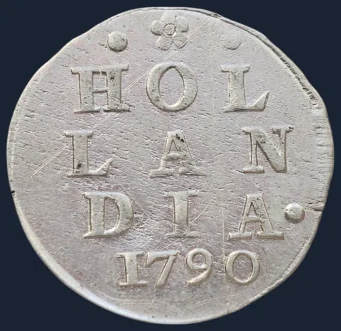 2 Stuiver 1790 Holland — Dubbele Wapenstuiver 1790 Holland