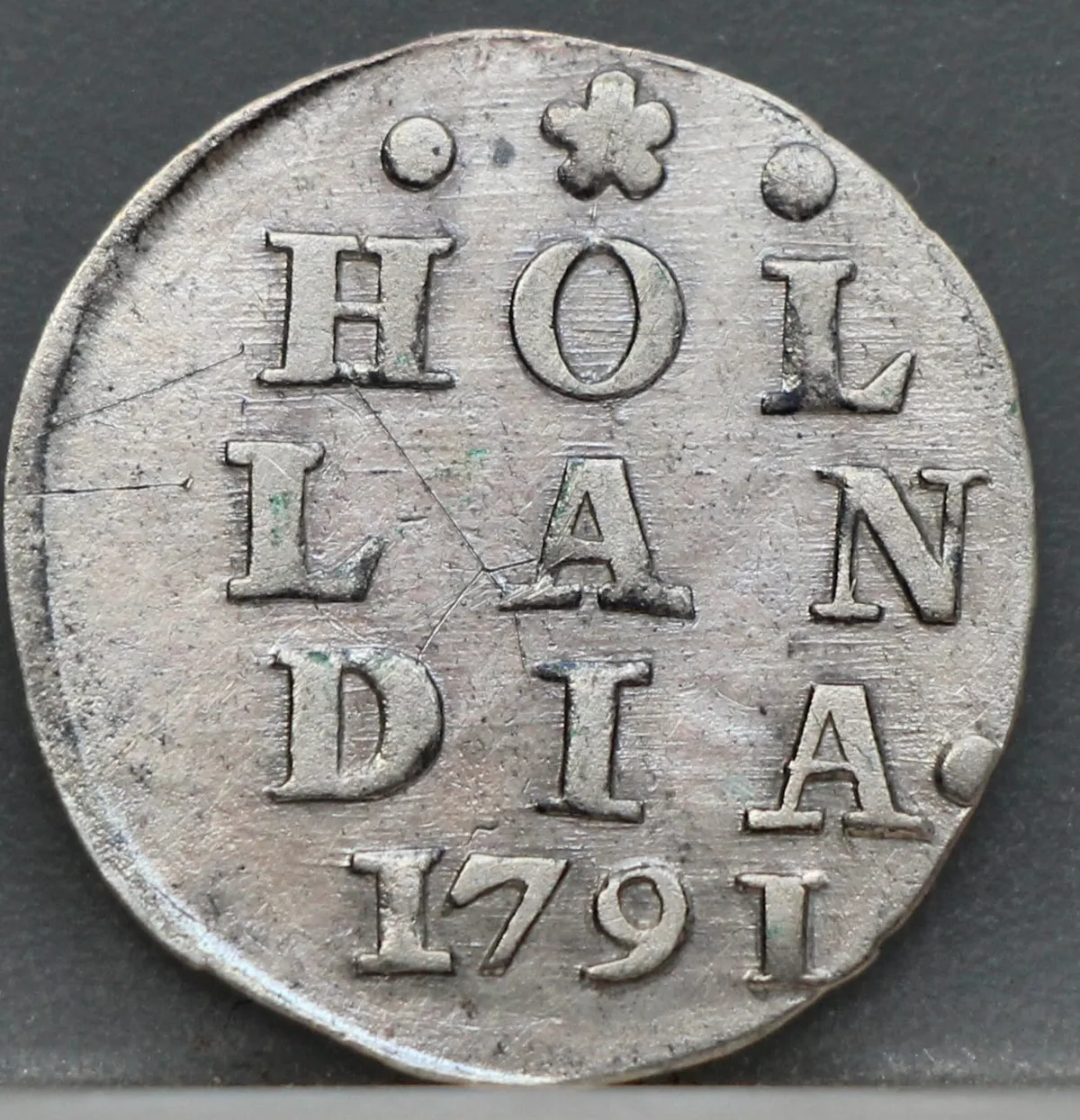 2 Stuiver 1791 Holland voorzijde