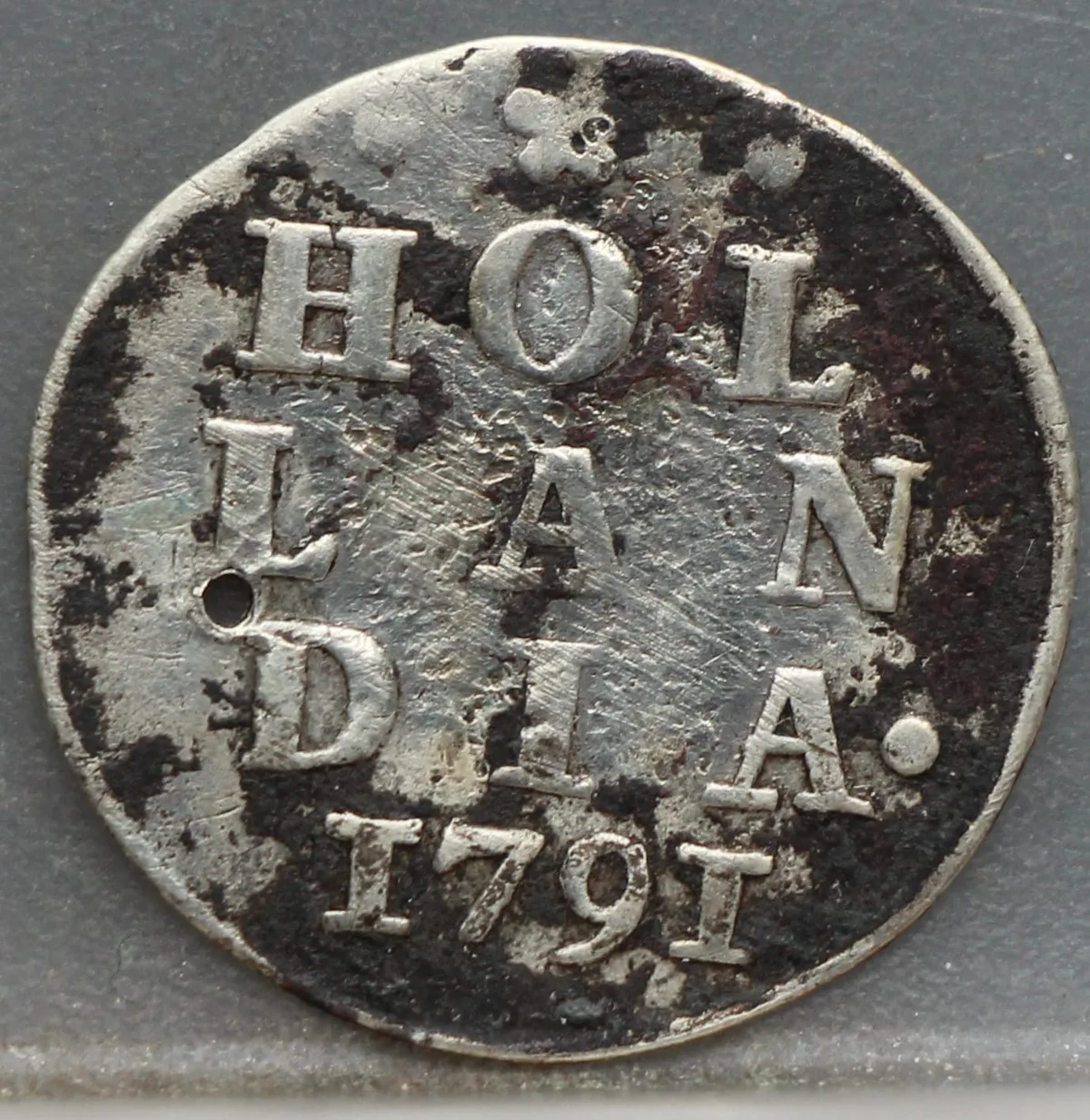 2 Stuiver 1791 Holland — Dubbele Wapenstuiver voorzijde