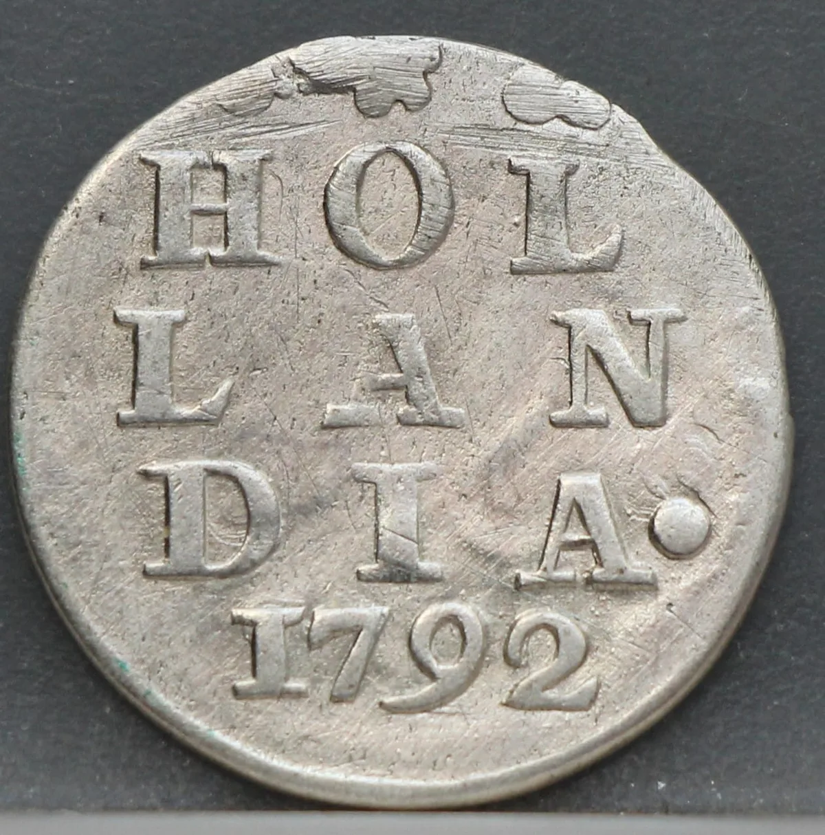 2 Stuiver 1792 — Dubbele Wapenstuiver Holland voorzijde