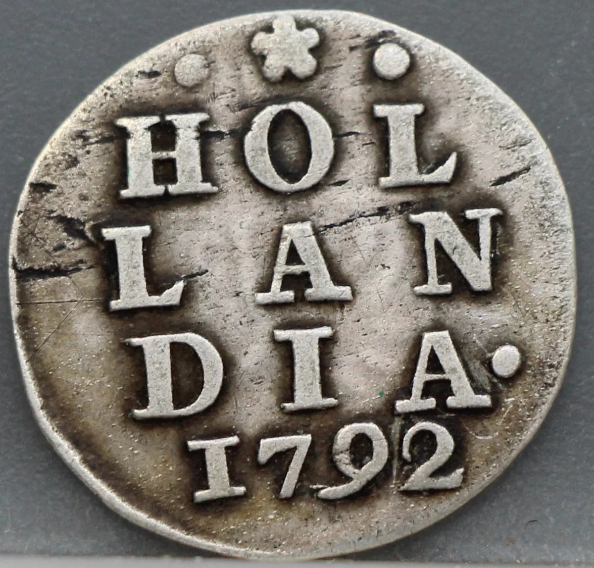 2 Stuiver 1792 — Dubbele Wapenstuiver Holland voorzijde, 2 Stuiver (dubbele wapenstuiver)