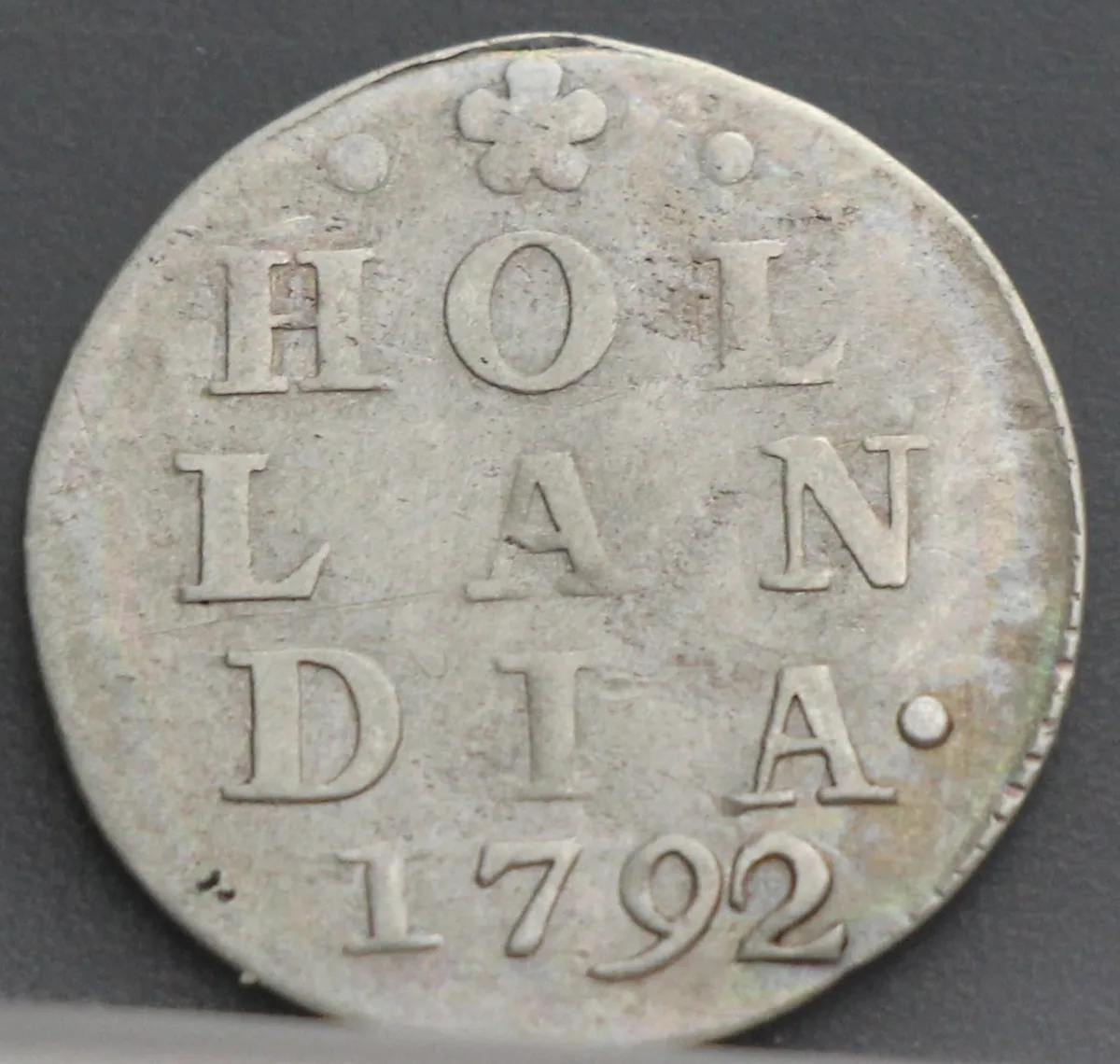 2 Stuiver 1792 Holland — Dubbele Wapenstuiver voorzijde