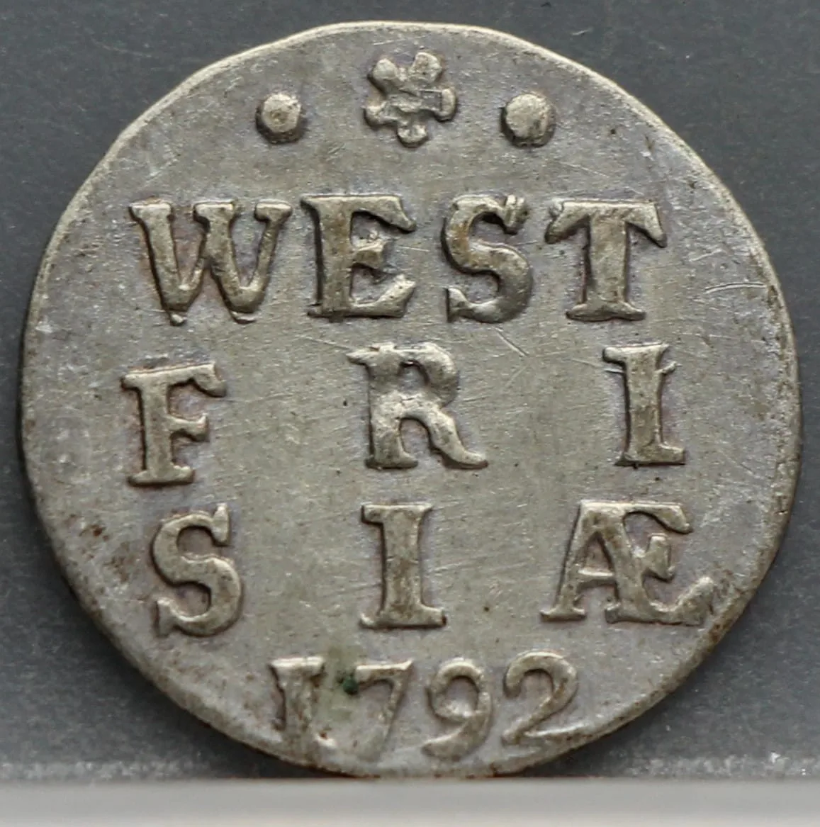 2 Stuiver 1792 West-Friesland voorzijde