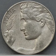 20 Centesimi 1914 Italië — Nikkel achterzijde