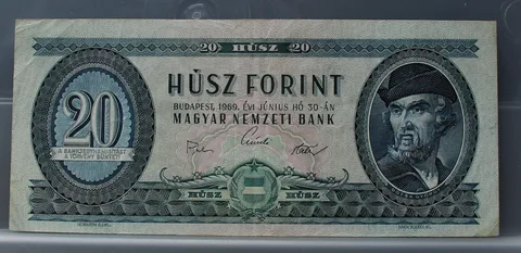 20 Forint 1969 — Bankbiljet Hongarije