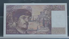20 Francs 1989 Debussy — Frankrijk achterzijde