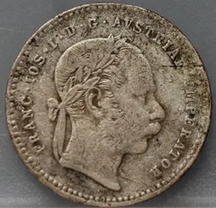 20 Kreuzer 1870 Oostenrijk Zilver voorzijde
