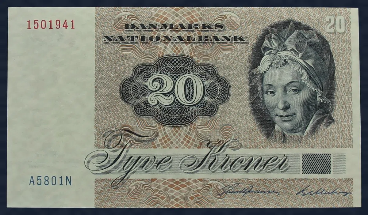 20 kroner 1972 Denemarken