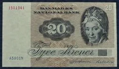 20 kroner 1972 Denemarken