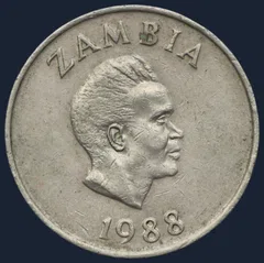 20 Ngwee 1988 Zambia